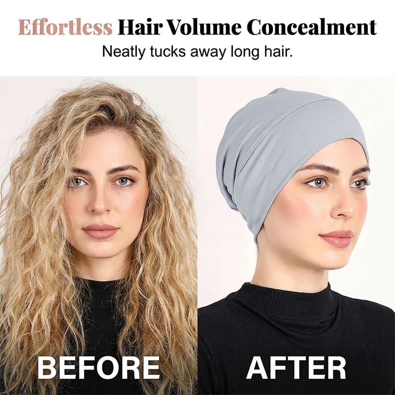 SilkVeil – Soft Stretch Headscarf Cap