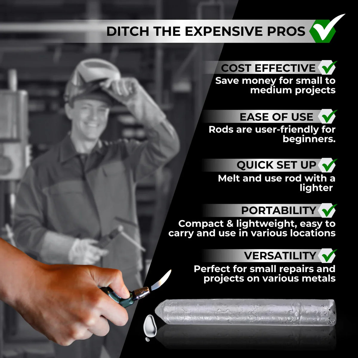 QuickFix - Instant Metal Repair Kit