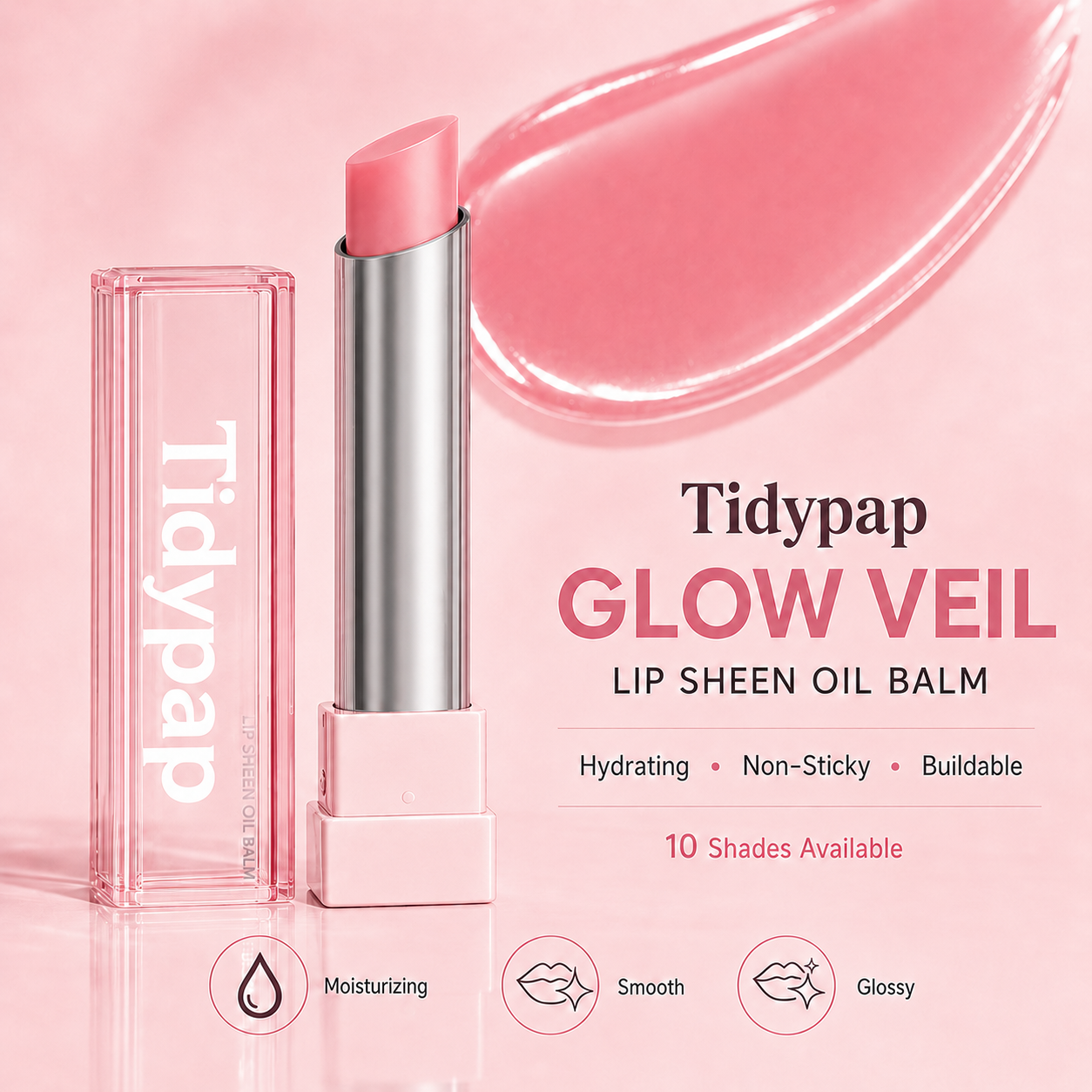 VelvetGlow – Moisturizing Lip Oil