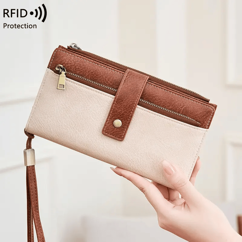 EleGanza – Women’s RFID Blocking Long Wallet Clutch
