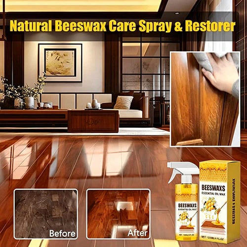 BeeLuxe – Natural Beeswax Wood Care & Repair Spray