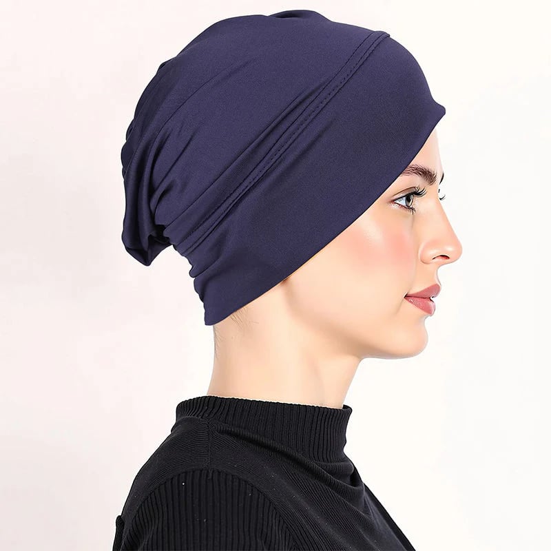 SilkVeil – Soft Stretch Headscarf Cap