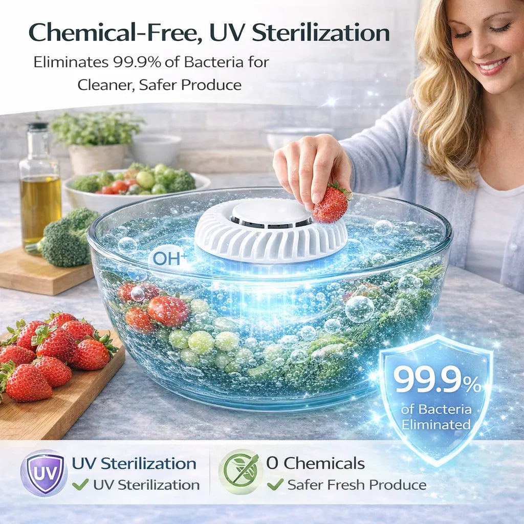 PureWash – Smart Fruit & Vegetable Cleaning Machine
