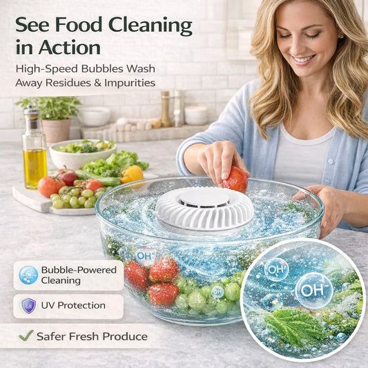 PureWash – Smart Fruit & Vegetable Cleaning Machine