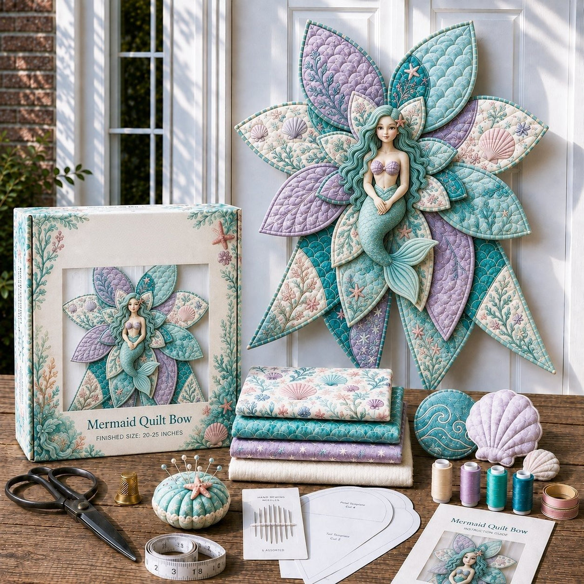 PrettyLoops – Oversized Quilted Bow Craft Kit