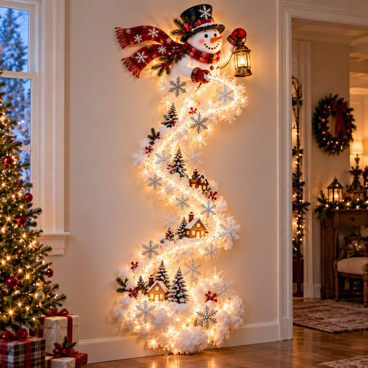 GlowHaven – Christmas Magic Trail Wall Light
