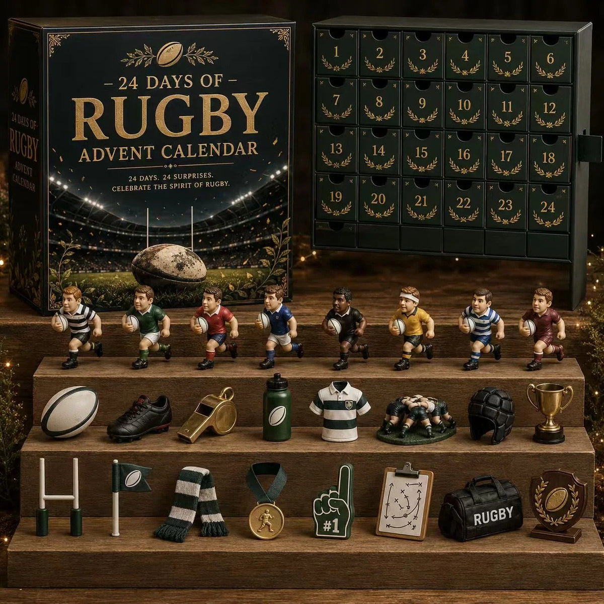RugbyRush – 24-Day Rugby Charm Collection
