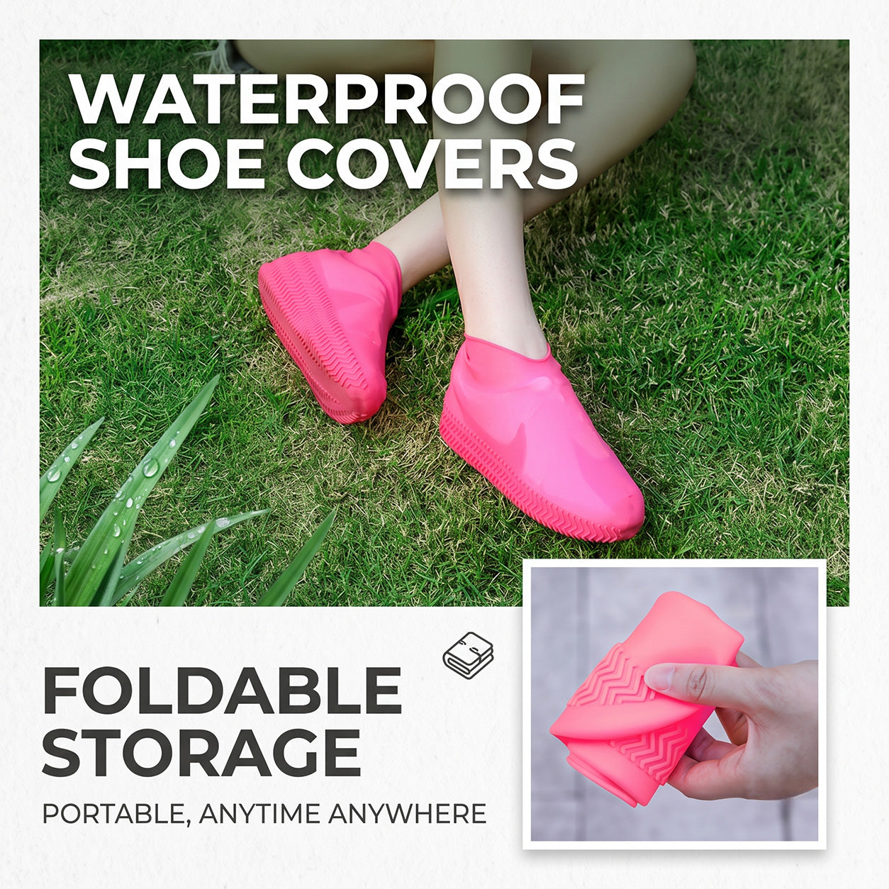 AquaStep – Non-Slip Rain Shoe Covers