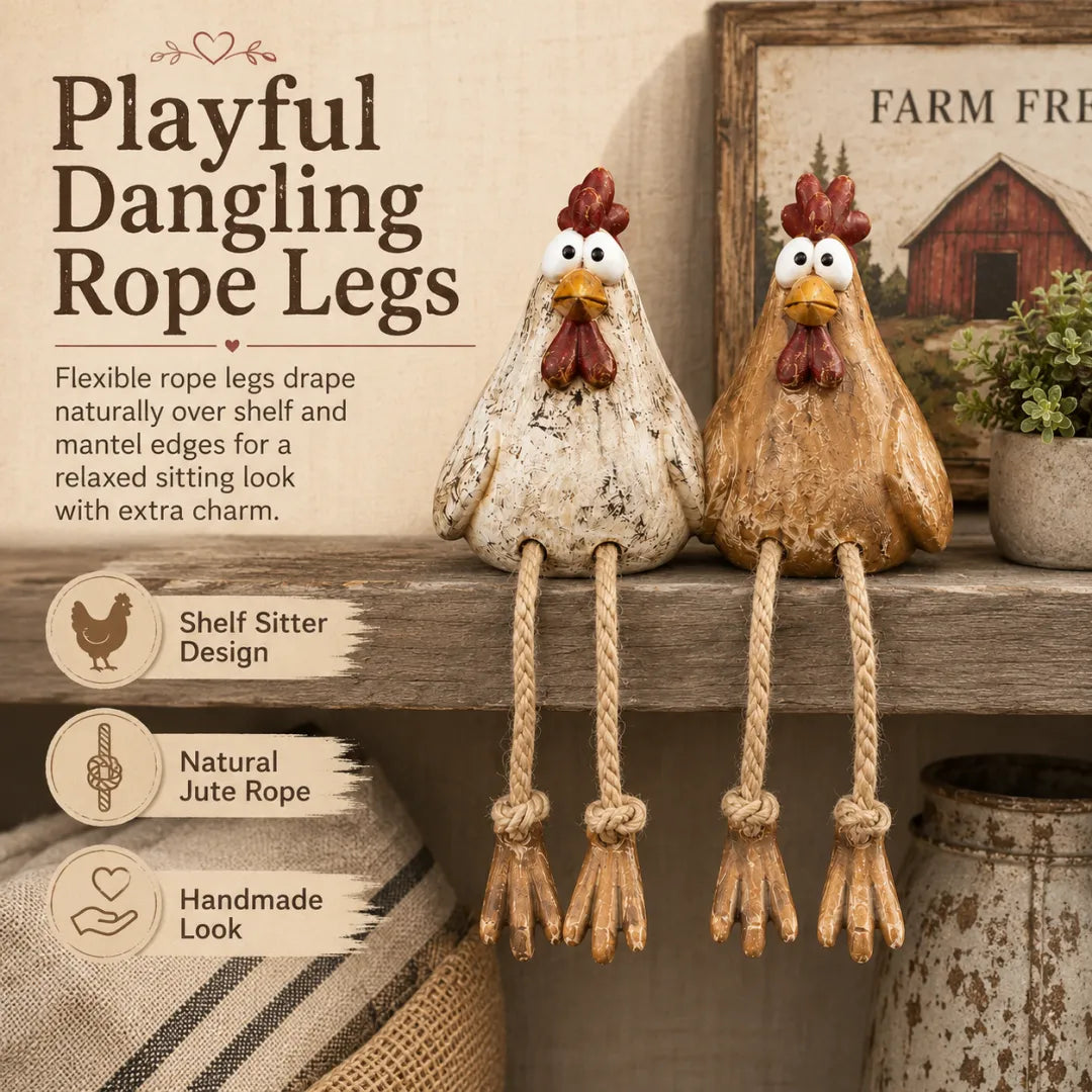 HearthFlock – Whimsical Farmhouse Animal Figurines