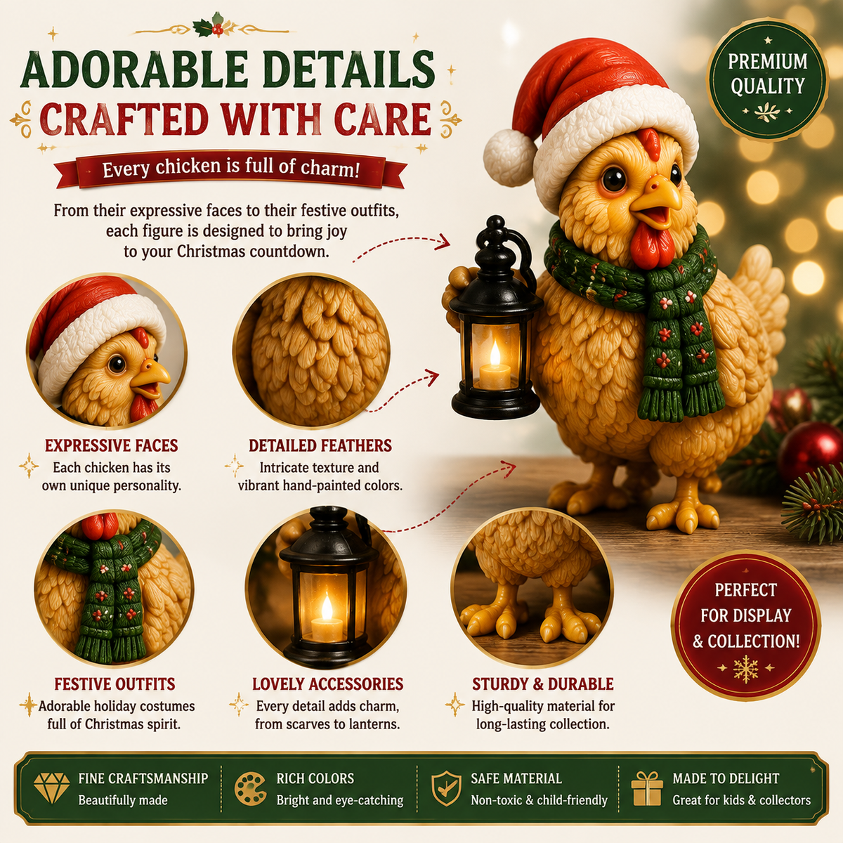 MerryChicks – 24-Day Christmas Chicken Collection