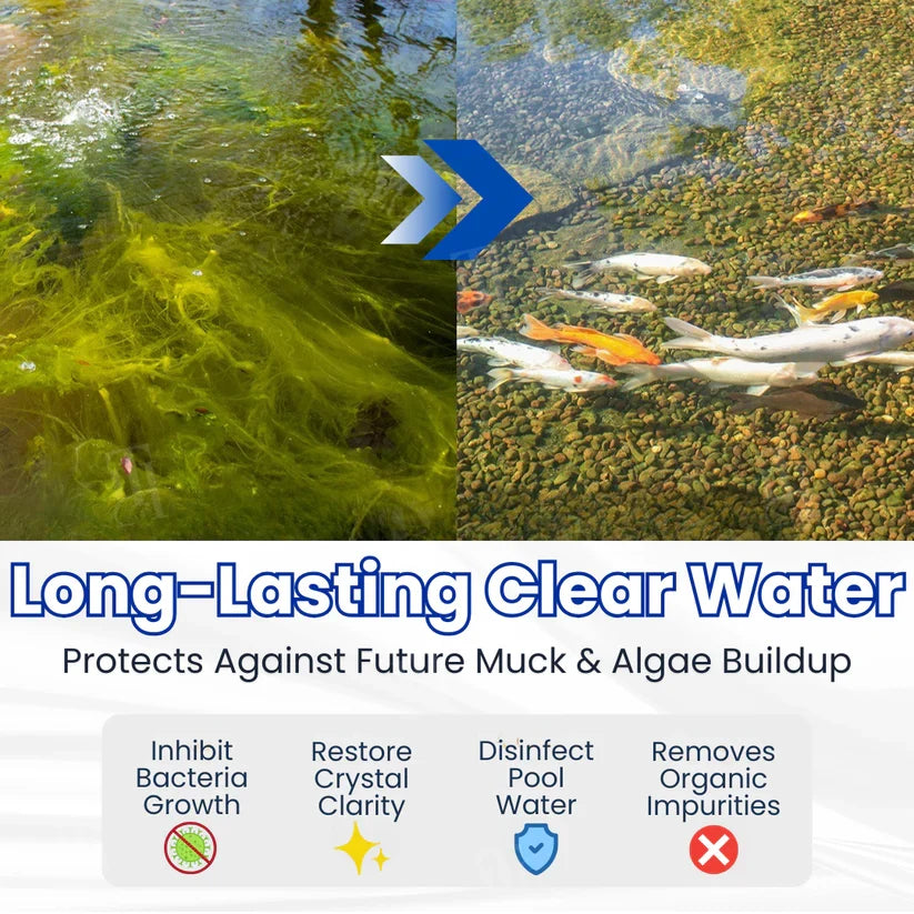 CrystalPond – Aquarium & Koi Pond Water Clarifier