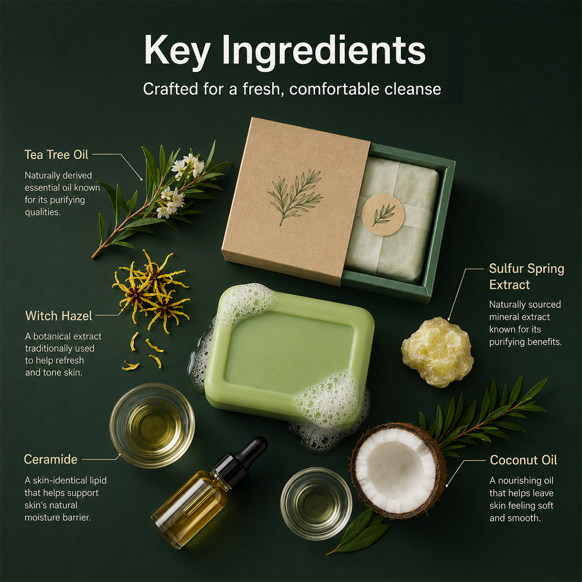 FungiGuard – Tea Tree Antifungal Soap Bar