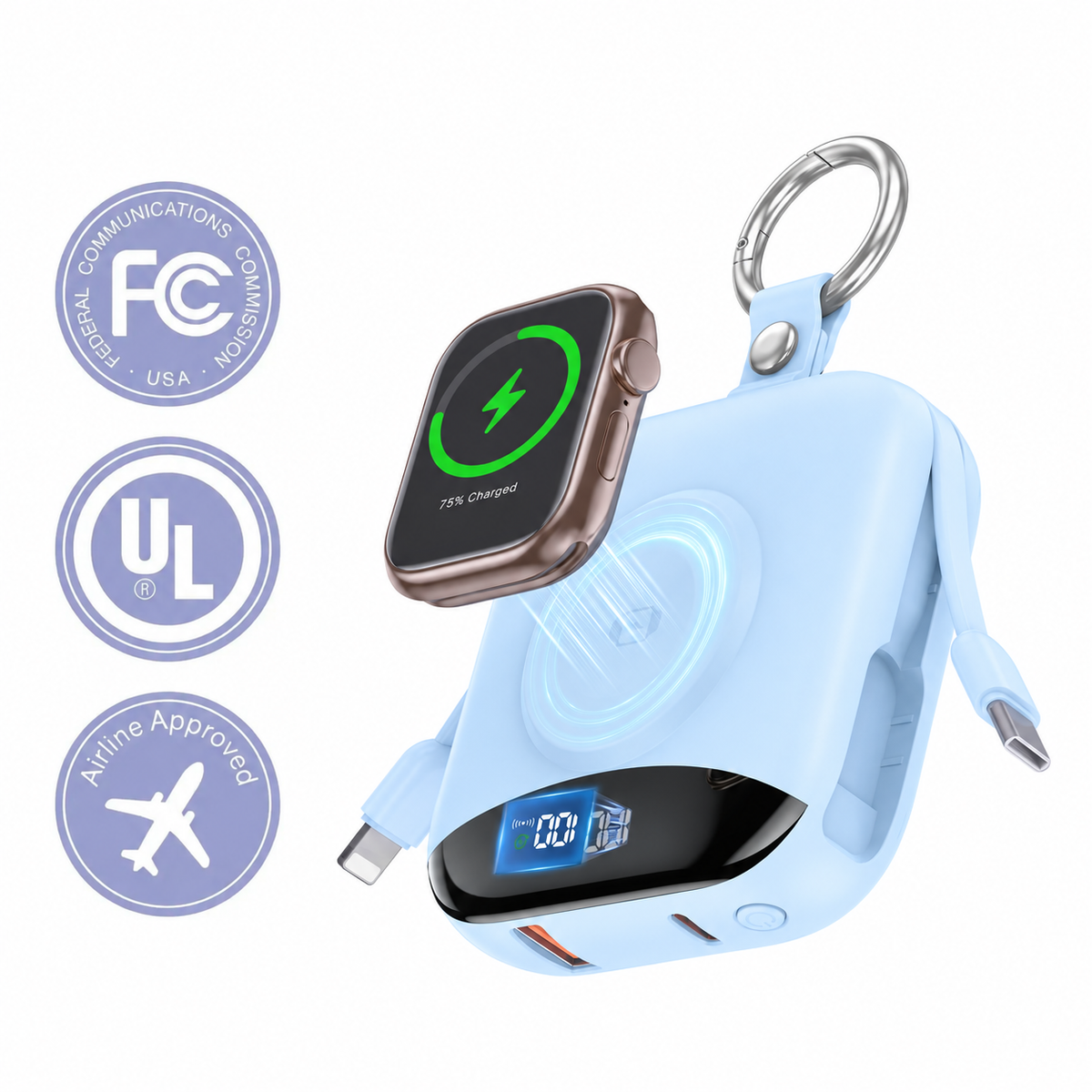 PowerLink – 10000mAh Keychain Charging Bank