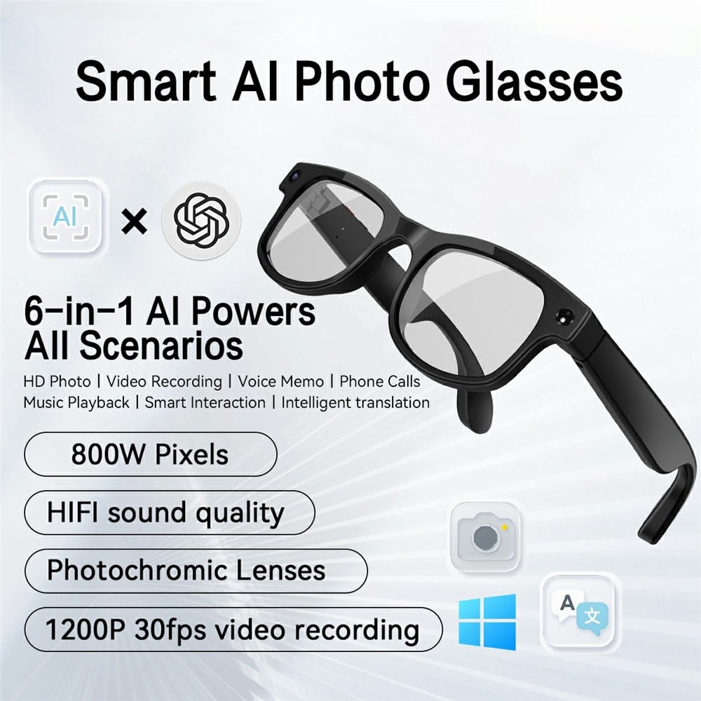 VoxVision – Smart AI Camera Glasses With Voice Assistant