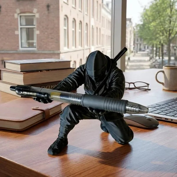SamuraiCore – 3D Warrior Pen Holder Desk Organizer
