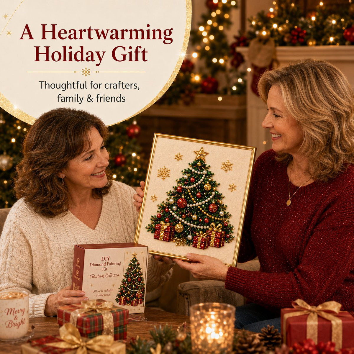 MerrySpark – Festive Pearl Bead Painting Kit