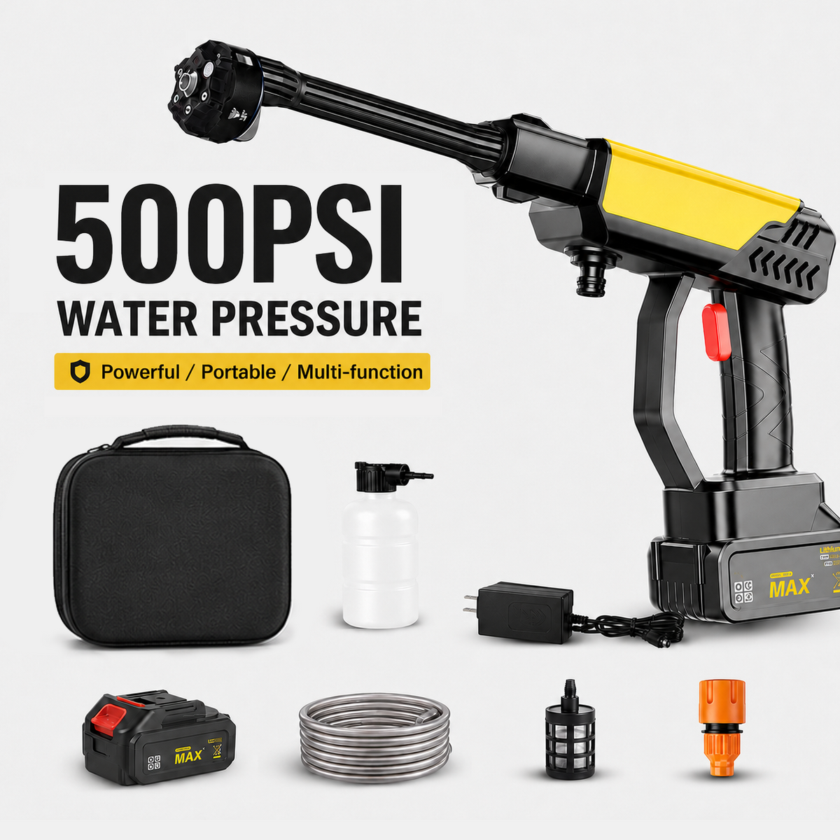 PowerVanta – Cordless 1000 PSI Pressure Washer