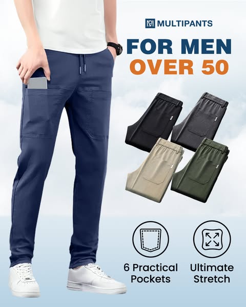 FlexOra – High-Stretch Multi-Pocket Cargo Pants
