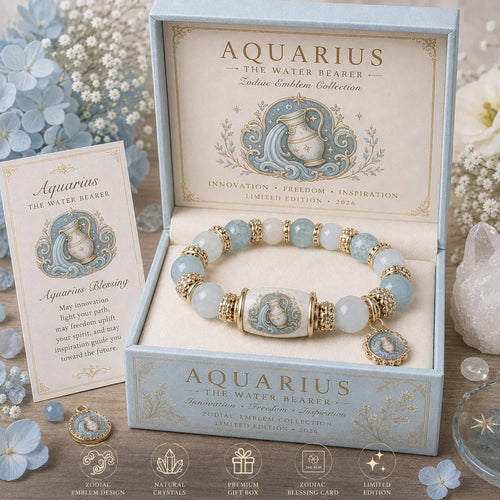 ZodiacBloom – Birth Sign Stone Charm Bracelet
