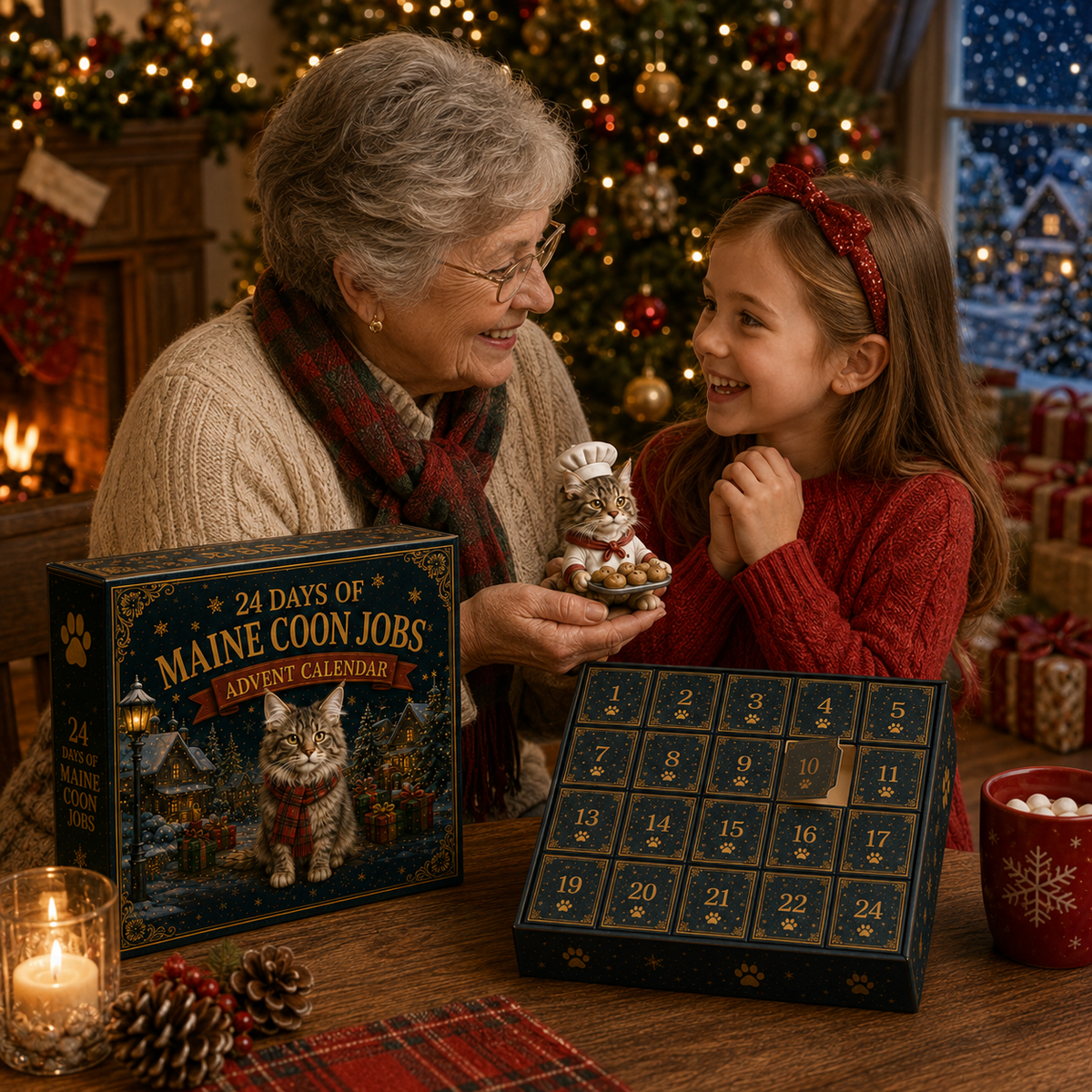 PurrCrest – 24-Day Maine Coon Jobs Advent Calendar 2026