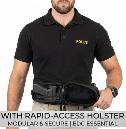 GearVault – Multi-Pocket Tactical Waist Bag