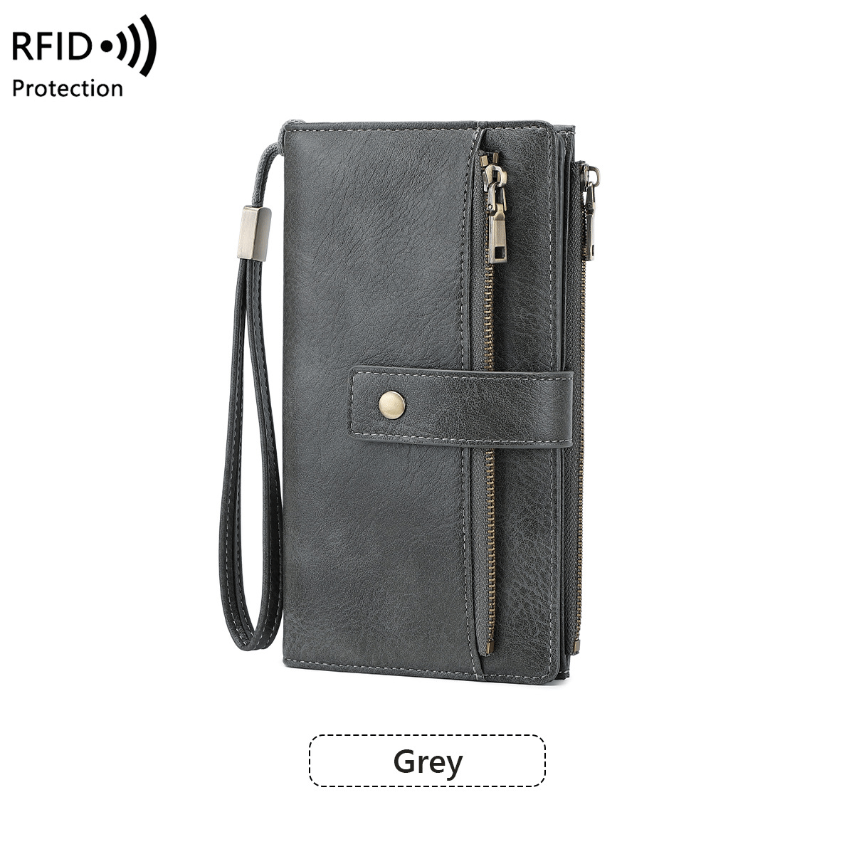 EleGanza – Women’s RFID Blocking Long Wallet Clutch