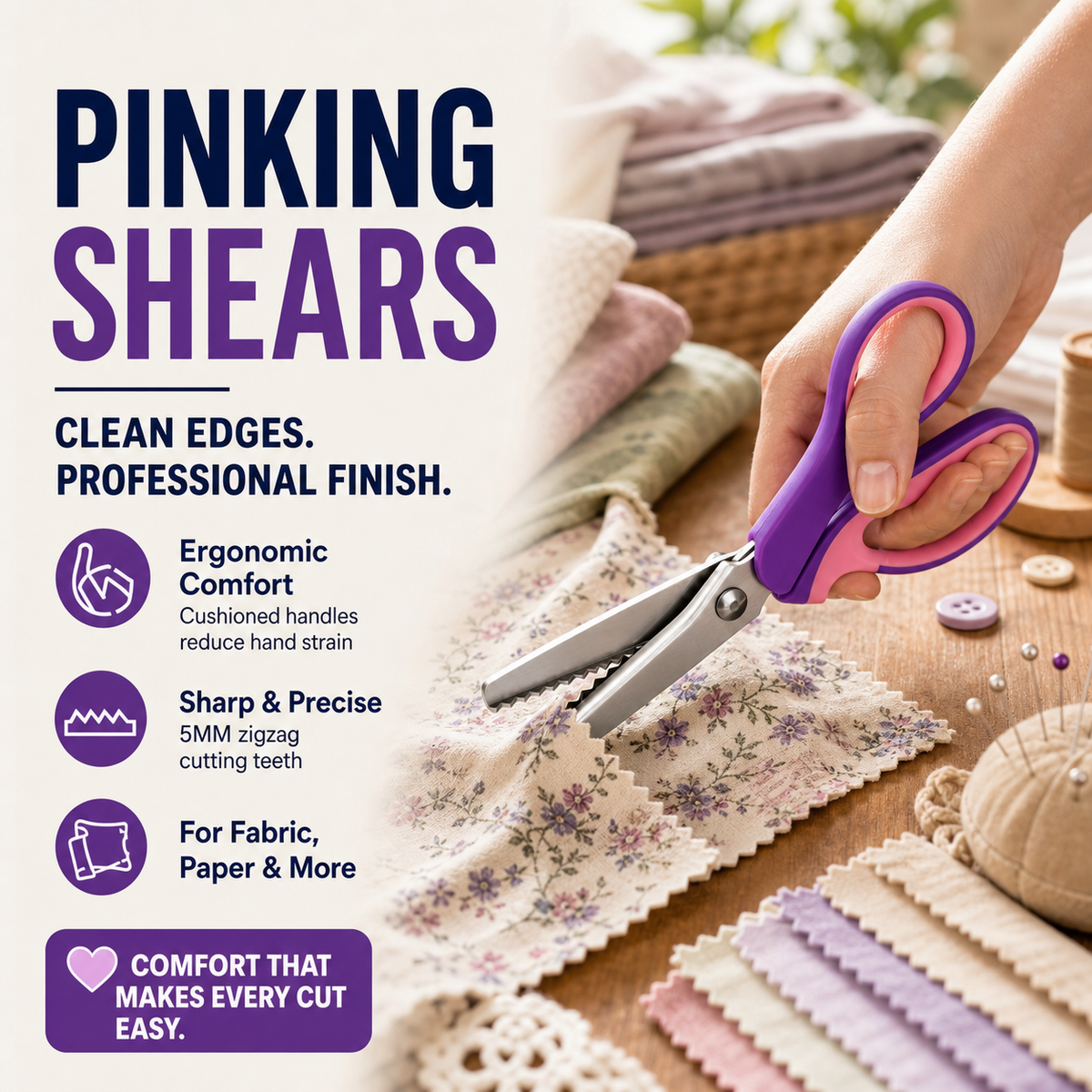 CraftSnip – Multipurpose Pinking Scissors