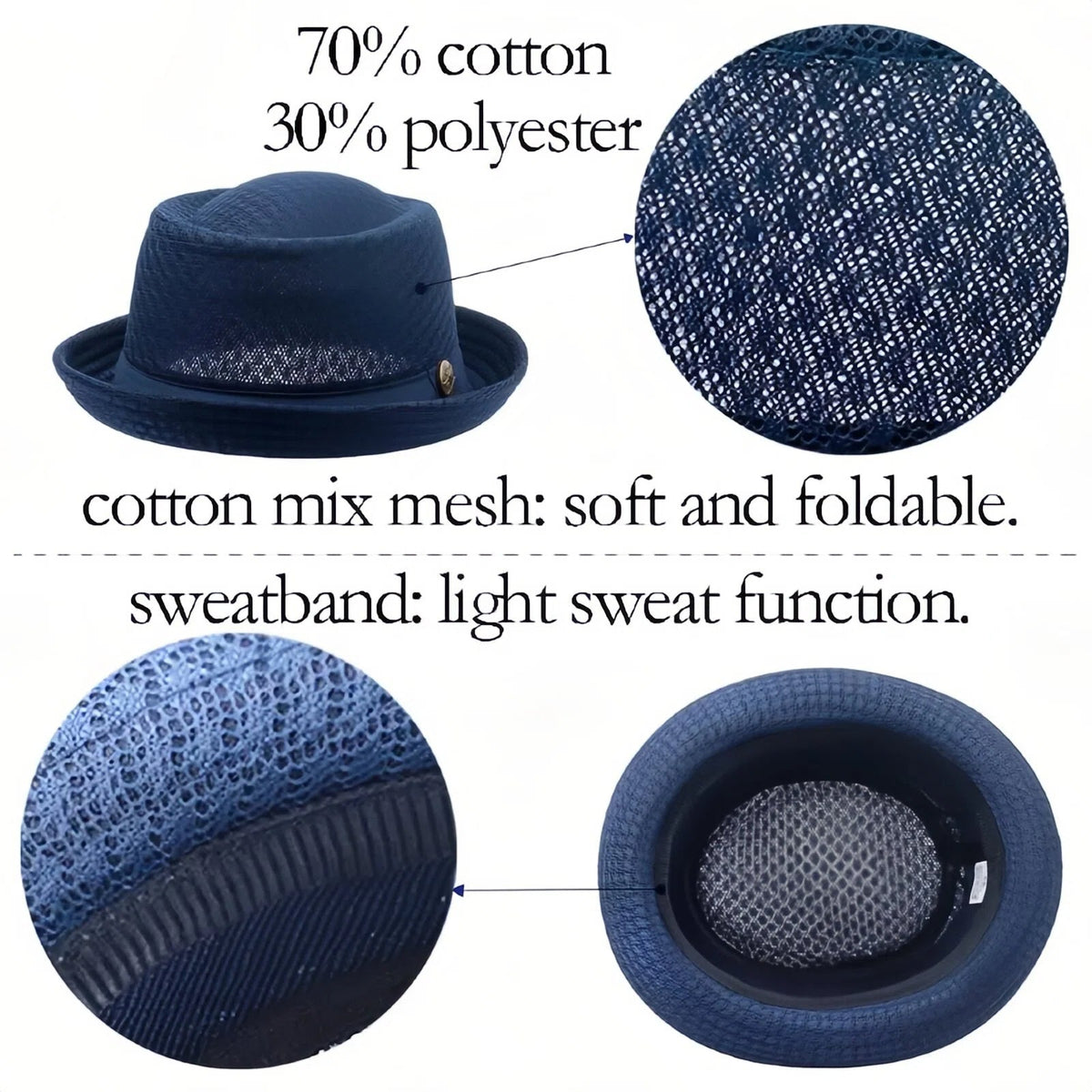SummerCrown – Classic Foldable Travel Hat