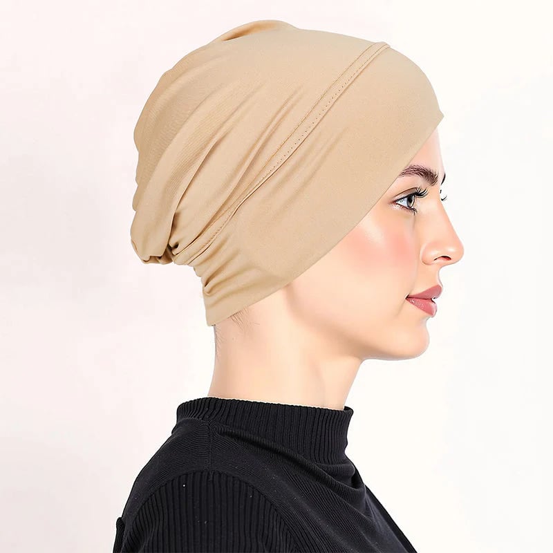 SilkVeil – Soft Stretch Headscarf Cap