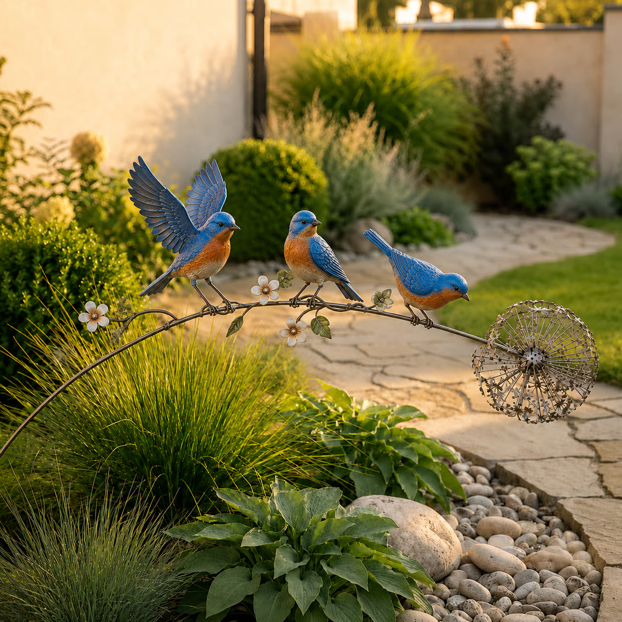 RobinWhisper – Memorial Garden Stake