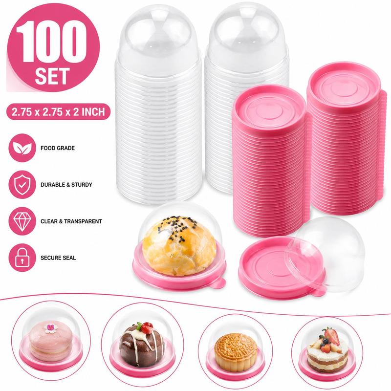 SweetShowcase – Clear Dome Dessert Containers