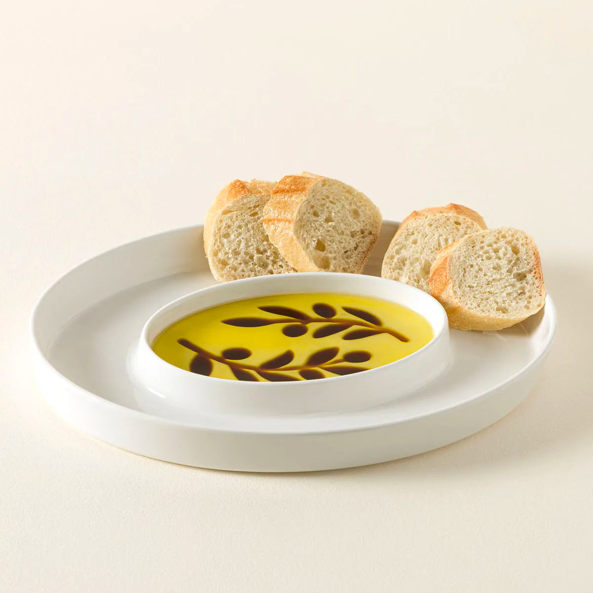 OliveDip – Elegant Oil & Vinegar Dipping Dish