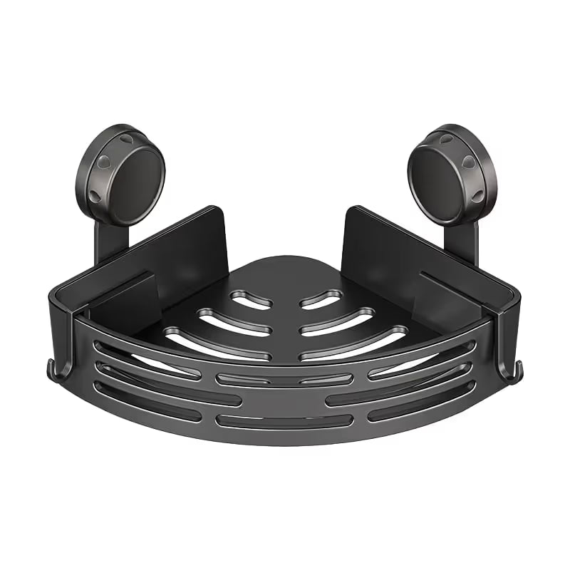 AquaVault – Triangle Suction Cup Shower Caddy