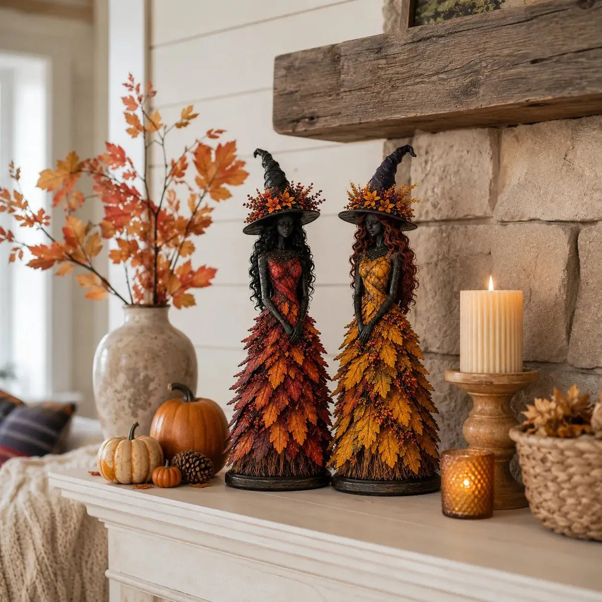 SpellHarvest – Enchanted Fall Witch Decor