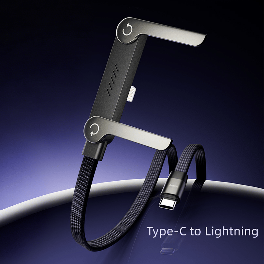 PowerDock – 240W USB-C Charging Cable With Phone Holder