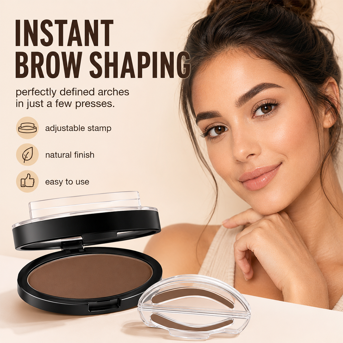 BrowVanta – 3-In-1 Eyebrow Stamp & Powder Kit