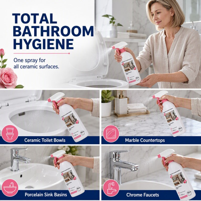SparkleMist – Multi-Surface Bathroom Cleaning Spray