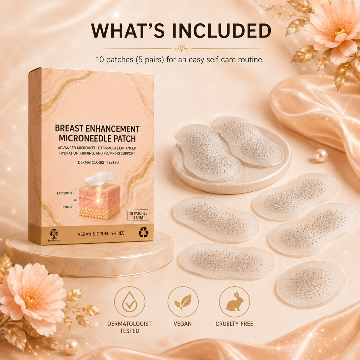 BustVera – Dissolving Micro-Tip Body Care Patches
