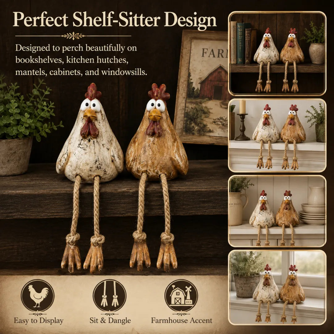 HearthFlock – Whimsical Farmhouse Animal Figurines