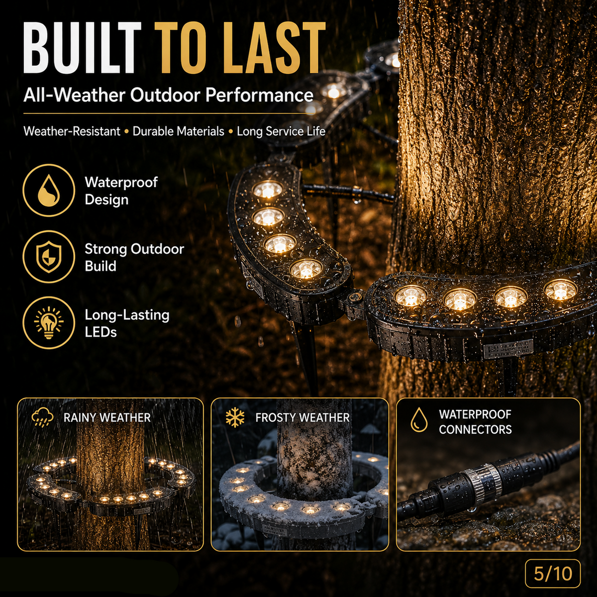 GardenHalo – LED Tree & Column Landscape Light
