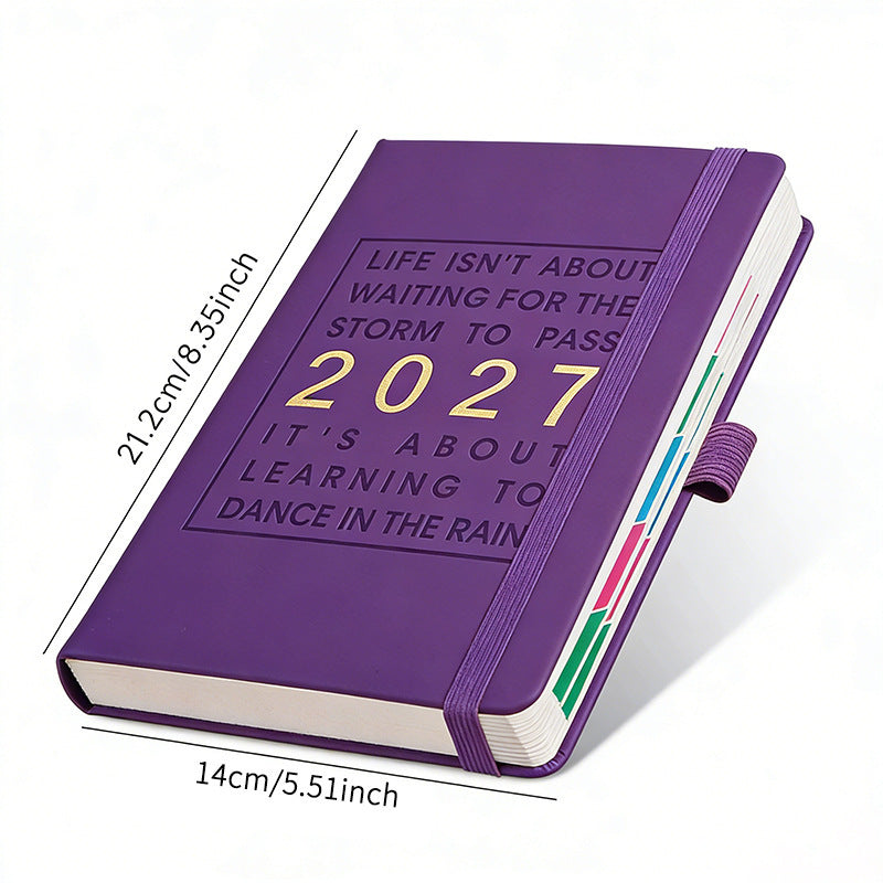 PlanSphere – 2027 Daily Calendar Journal