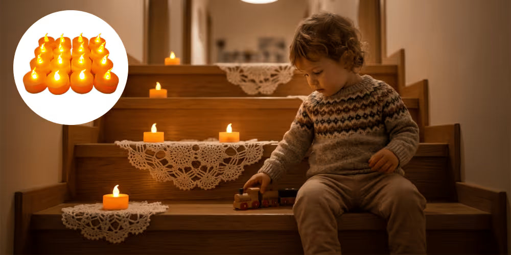 GlowLume – Battery-Powered LED Candle Light