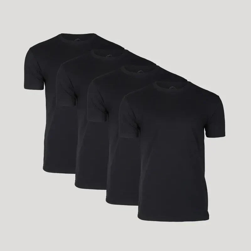 ComfortFit – Premium Cotton Crew Neck 4-Pack