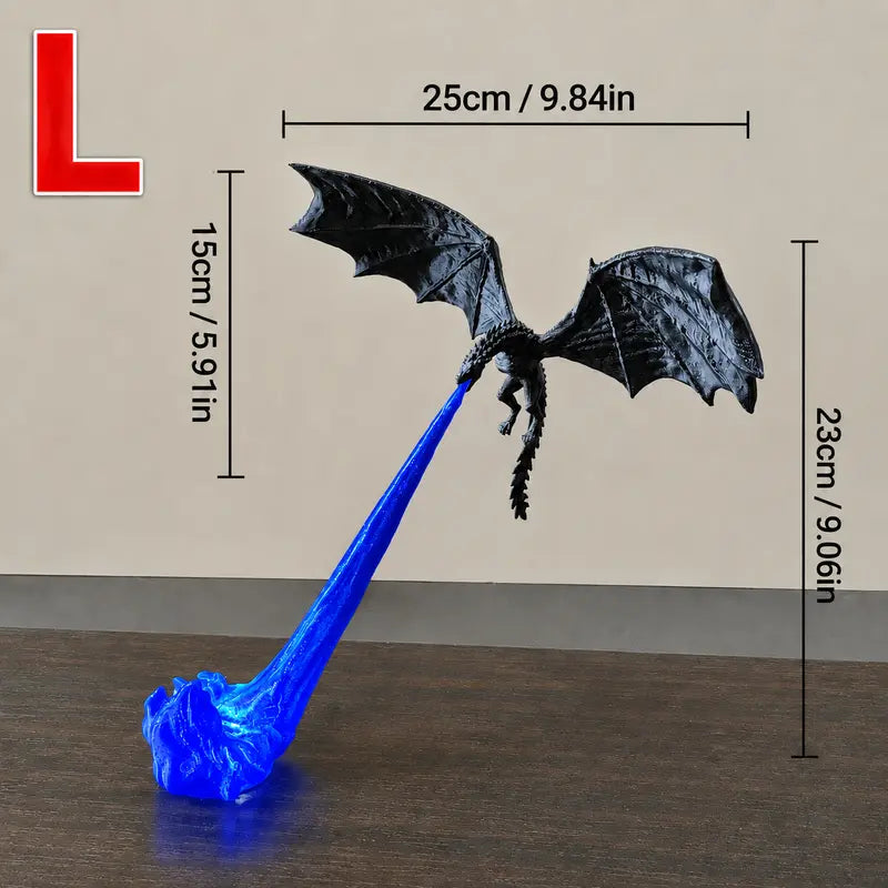 DragonGlow – 3D Fire-Breathing Dragon LED Display