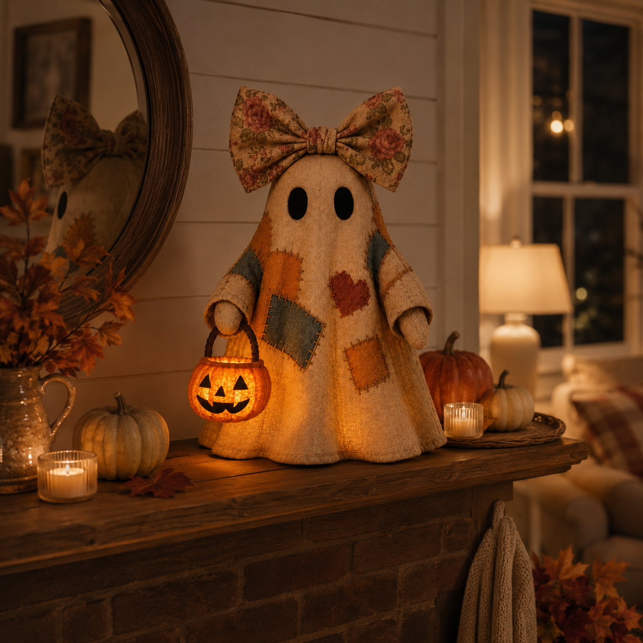 GhostGlow – Cozy Harvest Decoration