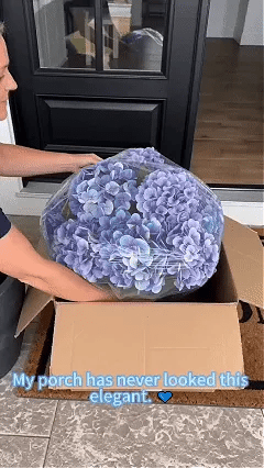PetalNest – Lush Silk Hydrangea Flower Decorations