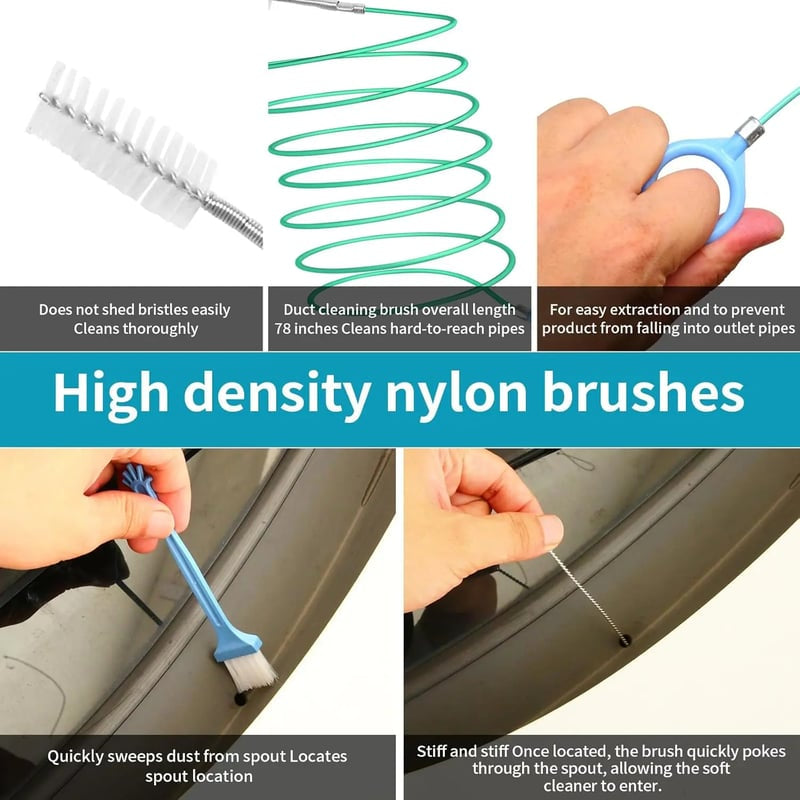 DrainFlex – 78-Inch Car Sunroof Drain Cleaning Tool