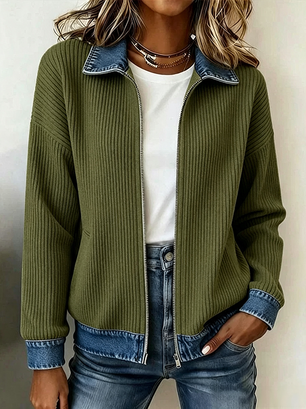 ComfyCove – Everyday Textured Knit Jacket