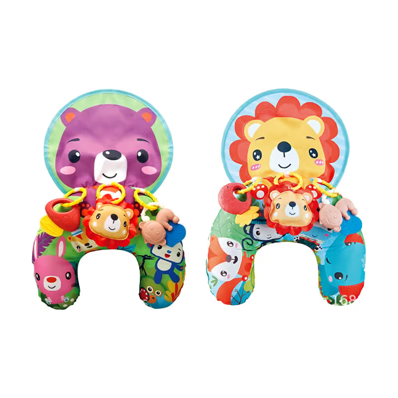 TummyBloom – Baby Tummy Time Play Mat & Pillow Set