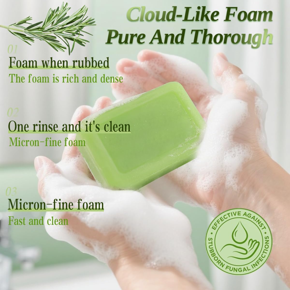 FungiGuard – Tea Tree Antifungal Soap Bar